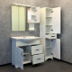 Зеркало-шкаф "Севилья-85" слоновая кость Comforty