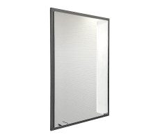 Зеркало Comforty Лозанна-55 серый матовый