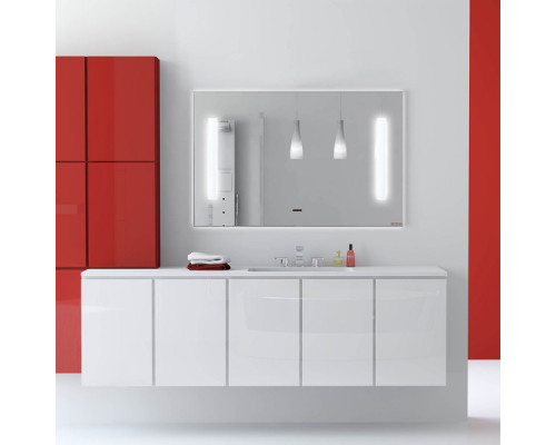 Зеркало Comforty Жасмин-120 LED-подсветка, бесконтактный сенсор 1200*650