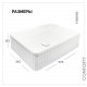 Накладная прямоугольная раковина для ванной Comforty CF178609X