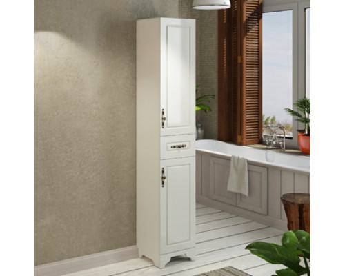 Шкаф-колонна "Севилья-35" слоновая кость Comforty