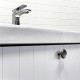 Напольная тумба-умывальник Comforty Истра-80Н ясень белёный с раковиной CF19595BX-80