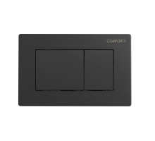 Панель смыва для инсталляции Comforty CF5097JB (матовая чёрная)