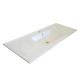 Тумба-умывальник Comforty Турин-120М дуб бежевый с раковиной Comforty 9120E