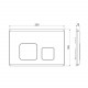 Панель смыва для инсталляции Comforty CF5097FC (хром)