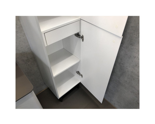 Шкаф-колонна "Сорренто-40" светло-серая Comforty