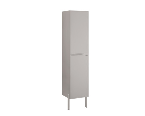Шкаф-колонна Comforty Мадрид-40Н серый шёлк для комплектации с ножками