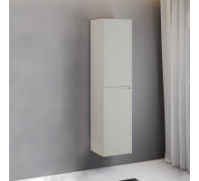 Шкаф-колонна Comforty Мадрид-40Н серый шёлк для комплектации с ножками