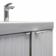 Тумба-умывальник Comforty Тенерифе-60 подвесная, белая матовая с раковиной CF19595BX-60