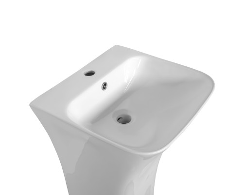 Напольная раковина с пьедесталом моноблок Comforty 173