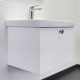Тумба-умывальник Comforty Истра-60П ясень белёный с раковиной CF19595BX-60
