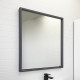 Зеркало Comforty Бредфорд-75 рама серый графит