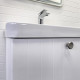 Тумба-умывальник Comforty Истра-80П ясень белёный с раковиной CF19595BX-80