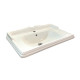 Тумба-умывальник "Монако-80-1" белый глянец с раковиной Comforty 3380 Comforty