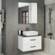 Зеркало-шкаф "Амстердам-75" белый Comforty