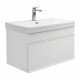 Тумба-умывальник для ванной Comforty Мадрид 80М белая матовая с раковиной Comforty CF19595BX-80