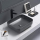 Раковина-чаша 50 см Comforty T-Y9378MDH графит матовая