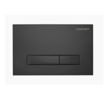 Панель смыва для инсталляции Comforty CF5097HCB (матовая чёрная)
