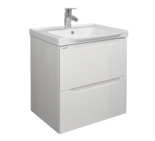 Подвесная тумба-умывальник Comforty Сидней-60 белый матовый с раковиной CF188057-60