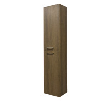 Шкаф-колонна для ванной комнаты Comforty Ангара-35 дуб темно-коричневый