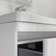 Напольная тумба-умывальник Comforty Валдай-60Н белый матовый с раковиной 4460