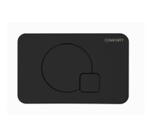 Панель смыва для инсталляции Comforty CF5097QB (матовая чёрная)