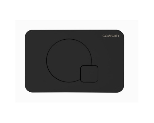 Панель смыва для инсталляции Comforty CF5097QB (матовая чёрная)