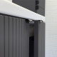 Тумба-умывальник Comforty Лима-60Н антрацит с раковиной Комо 60