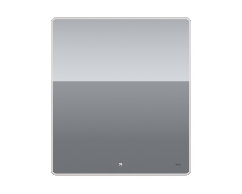 Зеркало POINT, 80x90 см, сенсорный выключатель, LED-подсветка Dreja
