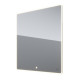 Зеркало POINT, 80x90 см, сенсорный выключатель, LED-подсветка Dreja