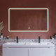 Зеркало POINT, 120x70 см, сенсорный выключатель, LED-подсветка Dreja