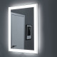 Зеркало KVADRO, 60x85 см, инфракрасный выключатель, LED-подсветка Dreja