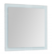 Зеркало KVADRO, 80x85 см, инфракрасный выключатель, LED-подсветка Dreja
