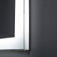 Зеркало KVADRO, 100x85 см, инфракрасный выключатель, LED-подсветка Dreja
