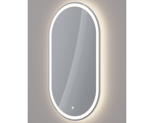 Зеркало LUNO , 55*100см, сенсорный выключатель, LED-подсветка, ф-ция антизапотевания Dreja
