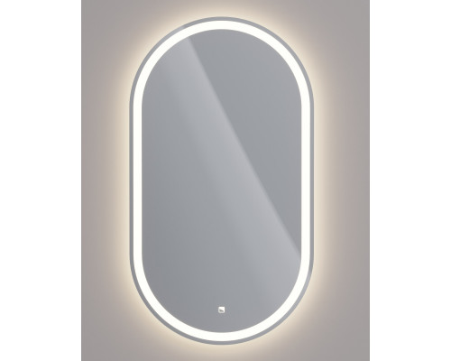 Зеркало LUNO , 55*100см, сенсорный выключатель, LED-подсветка, ф-ция антизапотевания Dreja
