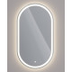 Зеркало LUNO , 55*100см, сенсорный выключатель, LED-подсветка, ф-ция антизапотевания Dreja
