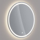 Зеркало LUNO , 60*60см, сенсорный выключатель, LED-подсветка, ф-ция антизапотевания Dreja