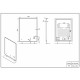 Зеркало ESBANO ES-2073 HDSA 60x80