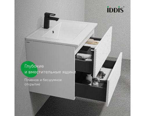 Тумба подвесная, 60 см, белый, Билд (Bild), IDDIS, BIL60W0i95 подходит умыв. 0136000i28