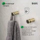 Комплект одинарных крючков, сплав металлов, Петит (Petite), матовое золото, IDDIS, PET2G01i41