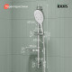 RAY3C70i16, Душевой гарнитур, глянцевый хром, Рэй (Ray),ID