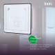 Зеркало с подсветкой и термообогревом, 80 см, Клауд Икс (Cloud X), IDDIS, CLX80T0i98