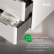 Тумба с умывальником, подвесная, 100 см, белый, Клауд Икс (Cloud X), IDDIS, CLX10W0i95K подходит умыв. 0171000i28