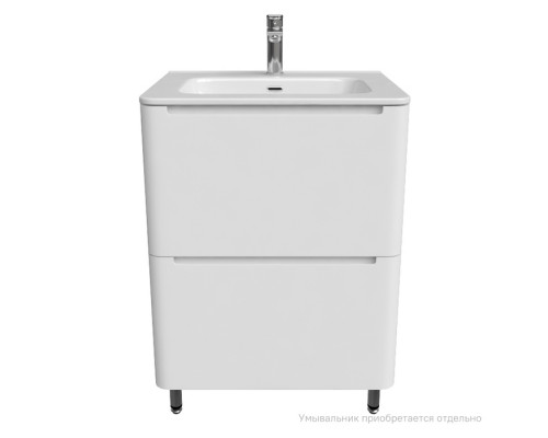 Тумба напольная, белая, 60 см, Эдифис (Edifice), IDDIS, EDI60WFi95. Подходит ум. 0106000i28