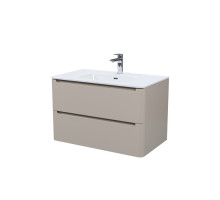 Тумба с умывальником, подвесная, 80 см, капучино, Эдифис (Edifice), IDDIS, EDI80C0i95K подходит умыв. 0108000i28