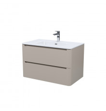 Тумба с умывальником, подвесная, 80 см, капучино, Эдифис (Edifice), IDDIS, EDI80C0i95K подходит умыв. 0108000i28
