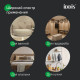 Планка на 3 крючка, нержавеющая сталь, Петит (Petite), золото матовое, IDDIS, PETG0S3i41