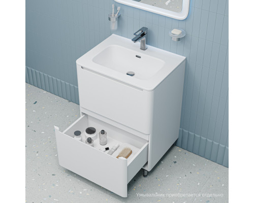 Тумба напольная, белая, 60 см, Эдифис (Edifice), IDDIS, EDI60WFi95. Подходит ум. 0106000i28