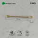 Планка на 3 крючка, нержавеющая сталь, Петит (Petite), золото матовое, IDDIS, PETG0S3i41